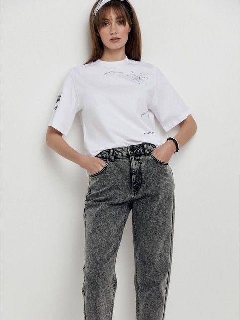 Oversize-футболка «Destinity» LD 1686 - купить в интернет-магазине Conte