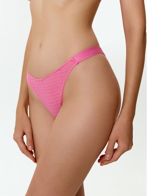 Трусы танга из сеточки с эластичной тесьмой по бокам LTA 3173 - купить в интернет-магазине Conte