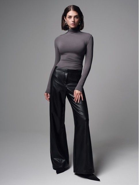 Боди из вискозы воротником-стойкой LBD 3250 - купить в интернет-магазине Conte