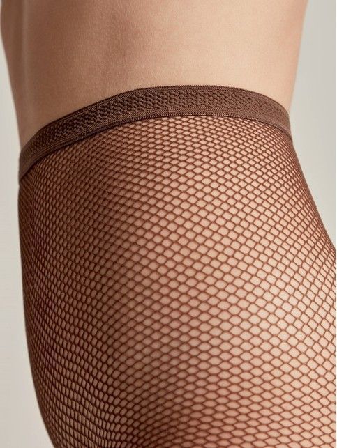 Колготки женские в сетку RETTE MEDIUM Lycra® мокка цвета