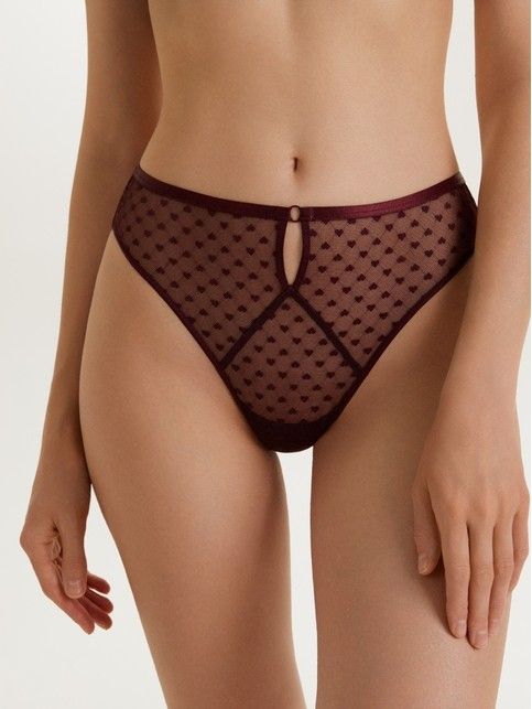 Трусы бразилиана с фигурным вырезом HEARTS LBR 3336 - купить в интернет-магазине Conte