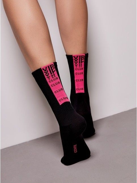 Удлиненные носки из хлопка в рубчик «Club»