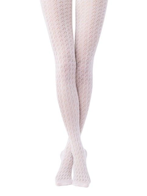 Ажурные хлопковые колготки CHARM