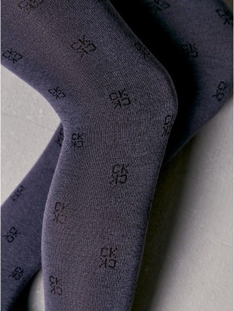 Хлопковые колготки с отсылкой к логотипу бренда