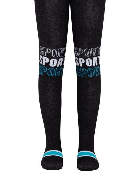 Черные колготы детские в школу для мальчиков