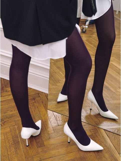 Плотные меланжевые колготки женские TRENDY MELANGE 60 Lycra® - купить в интернет-магазине Conte