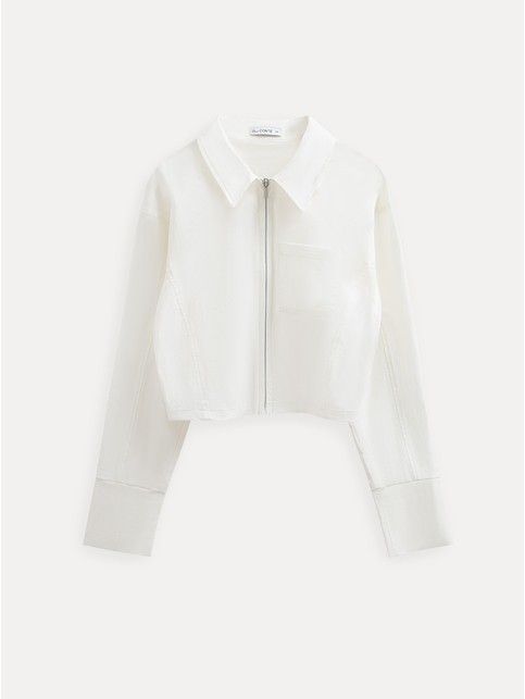 Рубашка на молнии с накладным карманом LRU 3524 - купить в интернет-магазине Conte