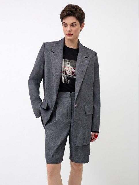 Жакет из костюмного полотна LJ 3254 - купить в интернет-магазине Conte