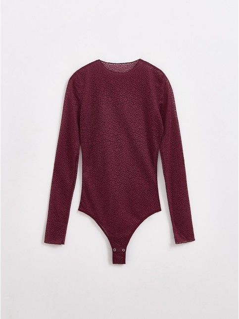 Боди из анималистичного кружева SAVAGE LBD 2549