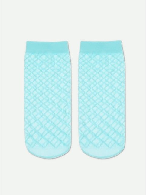 Носки в крупные ромбы