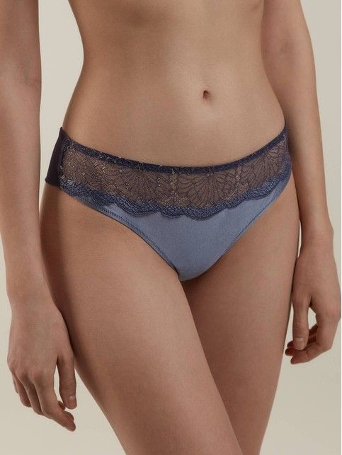 Трусы «танга» с низкой линией талии Satin TP 6128 - купить в интернет-магазине Conte