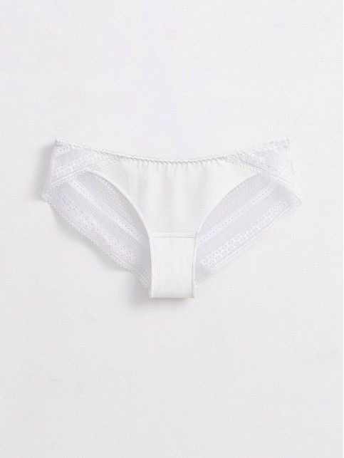 Трусы «бикини» из хлопка и кружева ROMANTIC STORY LB 1265 - купить в интернет-магазине Conte