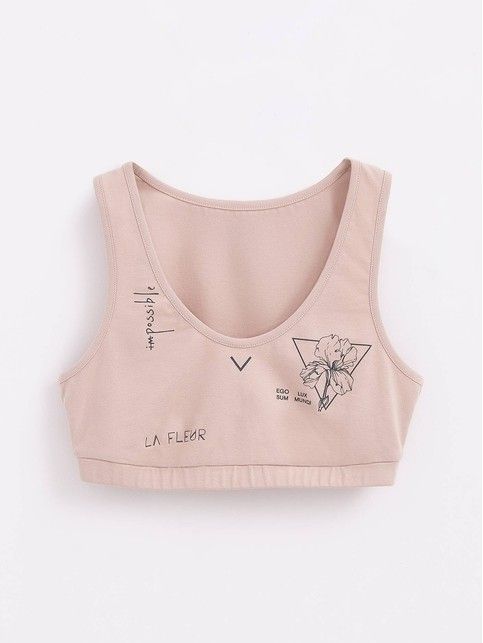 Бюстье женское с тату-рисунками TATTOO STYLE LBE 1481