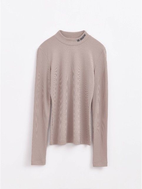 Джемпер в мелкий рубчик с надписью «The creative» LD 1575 - купить в интернет-магазине Conte