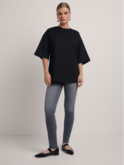 Удлиненный джемпер из костюмного полотна LD 2806 - купить в интернет-магазине Conte