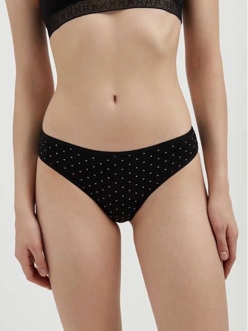 Трусы «бикини» из хлопка PRINT DOTS LB 2546
