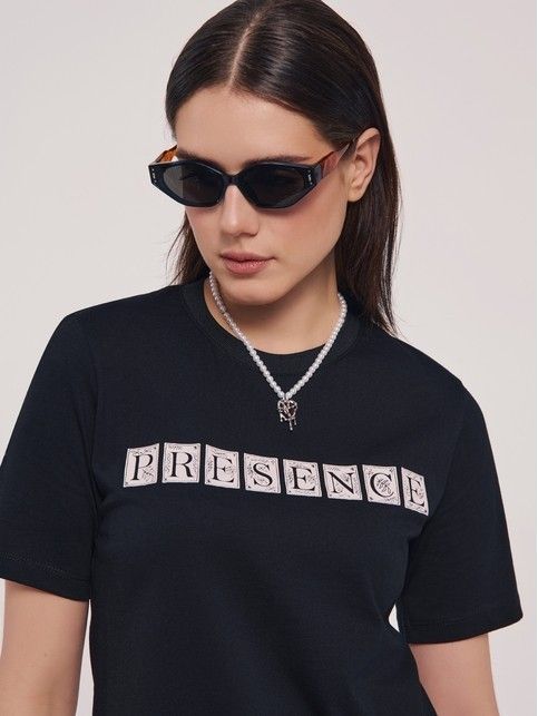 Футболка из хлопка с рисунком LD 2654 - купить в интернет-магазине Conte