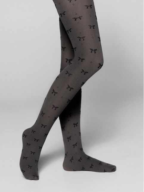 Колготки с рисунком "бантики" SAMIRA - купить в интернет-магазине Conte