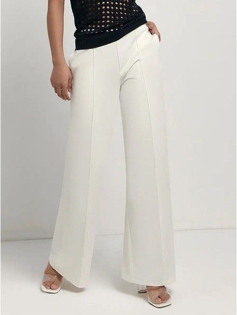 Широкие брюки из футера c боковыми карманами LBK 1794 - купить в интернет-магазине Conte