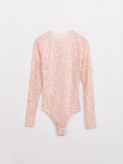 Боди из анималистичного кружева SAVAGE LBD 2549