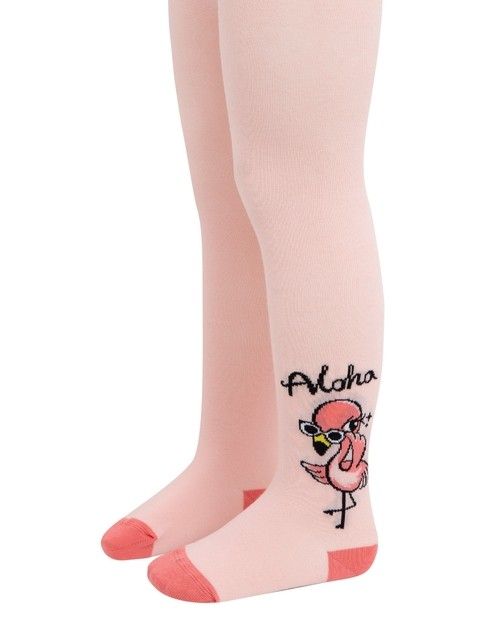 Хлопковые колготки с рисунком “Flamingo” - купить в интернет-магазине Conte