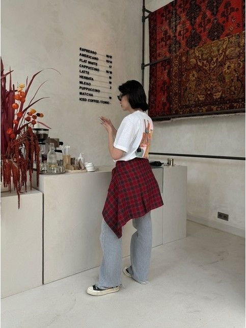 Футболка из хлопка с манжетами по рукавам и рисунком «Porto» LD 2710 - купить в интернет-магазине Conte