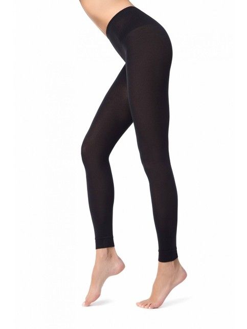 Теплые леггинсы с добавлением пряжи микромодал MODAL LEGGINGS 250