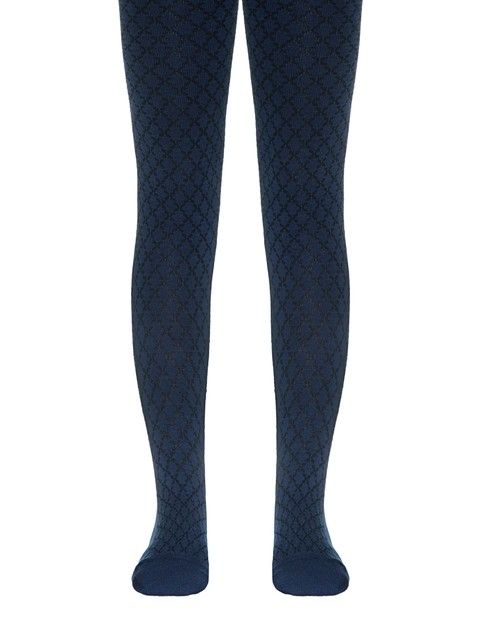 Колготки хлопковые детские TIP-TOP темно-синий 454