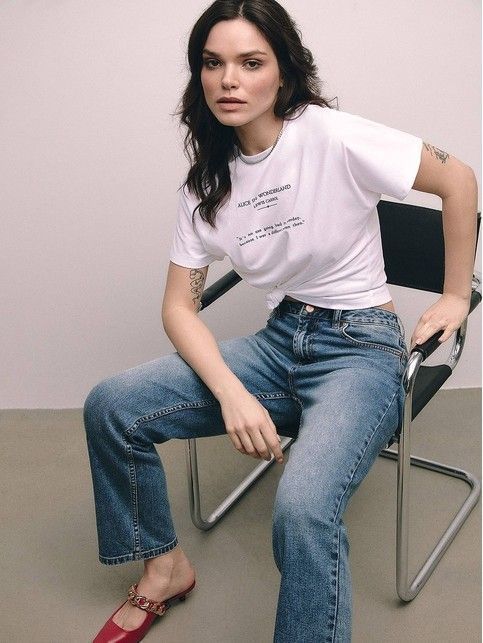 Футболка из хлопка «Alice in Wonderland» LD 1677 - купить в интернет-магазине Conte