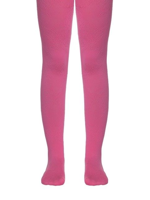 Колготки из микрофибры с рельефным рисунком "цветы" MAGGIE - купить в интернет-магазине Conte