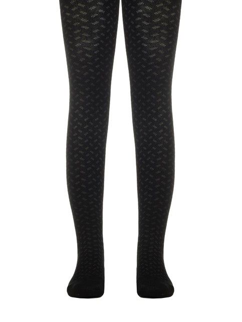 Колготки детские хлопковые TIP-TOP черный 453