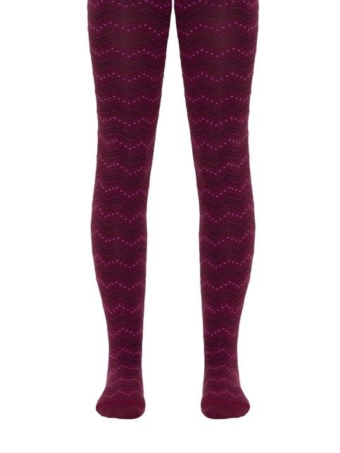 Колготки детские хлопковые TIP-TOP лиловый - купить в интернет-магазине Conte