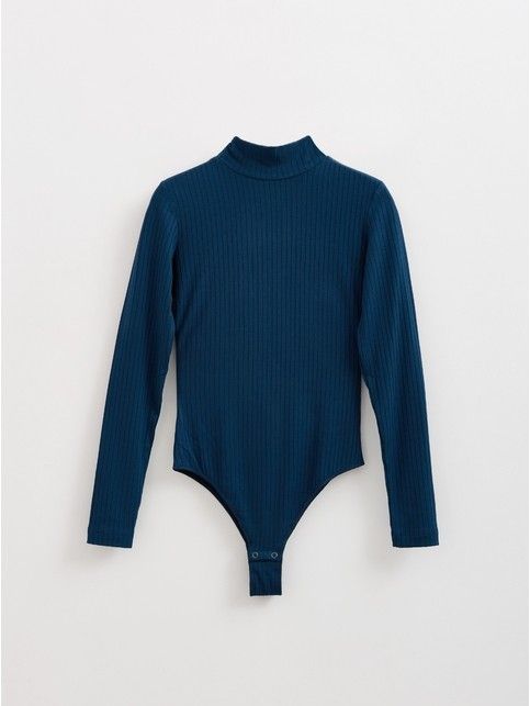 Боди в рубчик из вискозы LBD 2793