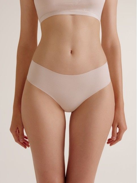 Бесшовные трусы «бикини» с высокой посадкой INVISIBLE LB 3313 - купить в интернет-магазине Conte