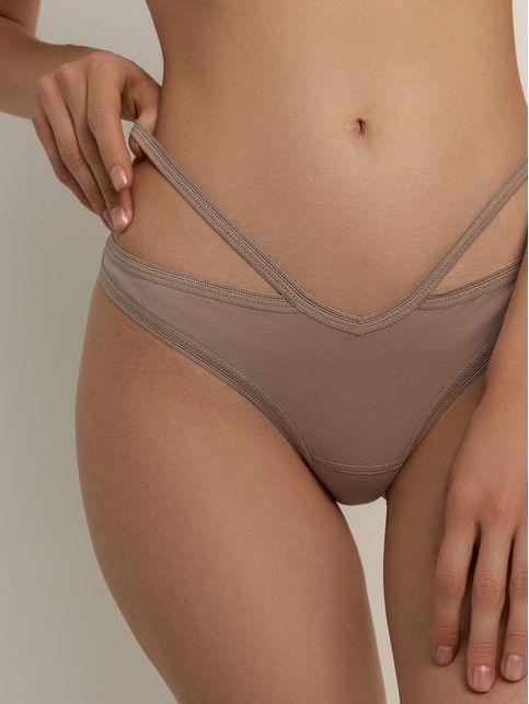 Трусы «бразилиана» с тонкими ажурными лентами NEW CLASSIC LBR 2308