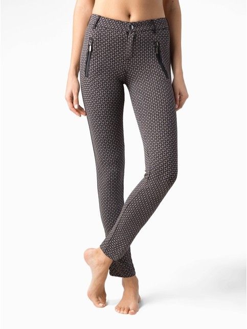 Классические жаккардовые леггинсы ARKADIA Классические жаккардовые леггинсы ARKADIA - купить в интернет-магазине Conte