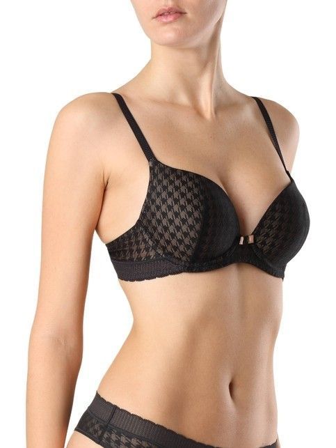 Бюстгальтер push-up в гусиную лапку Body Couture RB 1153