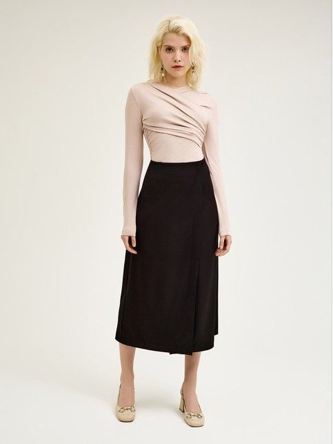 Джемпер на запах из вискозы LD 3298