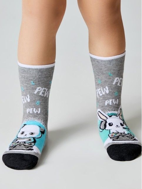 Хлопковые носки с веселыми рисунками