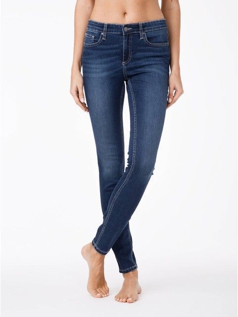 Моделирующие джинсы Skinny со средней посадкой 4640/4915D