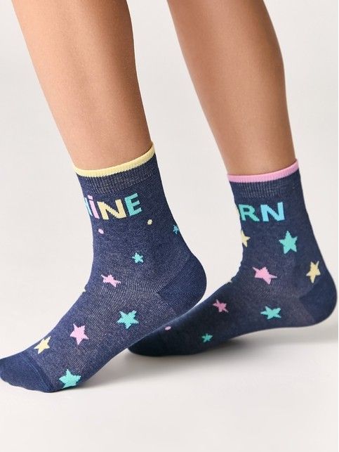 Хлопковые носки с веселыми рисунками