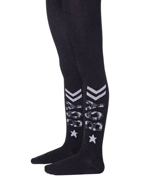 Хлопковые колготки TIP-TOP с рисунком "BOY" - купить в интернет-магазине Conte