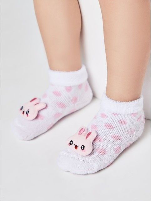 Махровые носки SOF-TIKI с мордашками