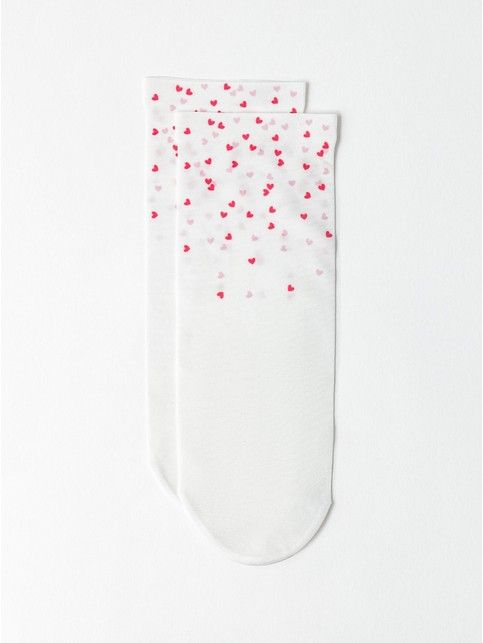 Носки с рисунком «Сердечки» - купить в интернет-магазине Conte