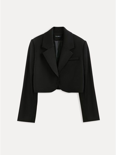 Укороченный жакет из костюмной ткани LJ 3253 - купить в интернет-магазине Conte