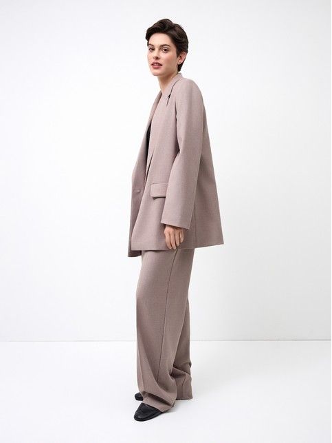 Жакет из костюмного полотна LJ 3254