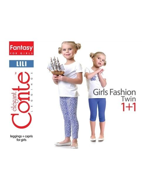 Комплект из леггинсов и бриджей LILI Комплект из леггинсов и бриджей LILI - купить в интернет-магазине Conte