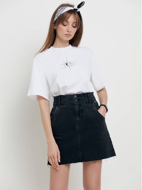 Oversize-футболка «Reach the moon» LD 1653