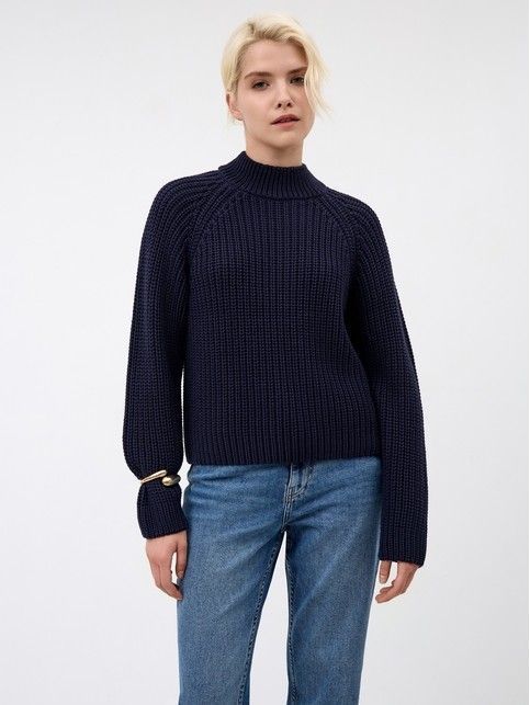 Джемпер объёмного силуэта с рукавами-реглан LDK 24125 - купить в интернет-магазине Conte