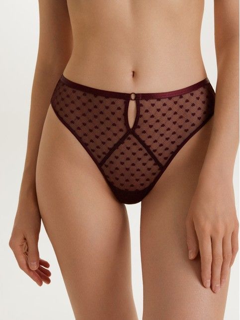 Трусы бразилиана с фигурным вырезом HEARTS LBR 3336 - купить в интернет-магазине Conte